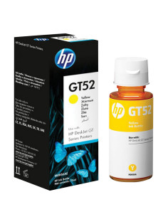 Чернила HP GT52 (M0H56AE) для InkTank 315/410/415, SmartTank 500/515/615 желтые, ресурс 8000 страниц, оригинальные