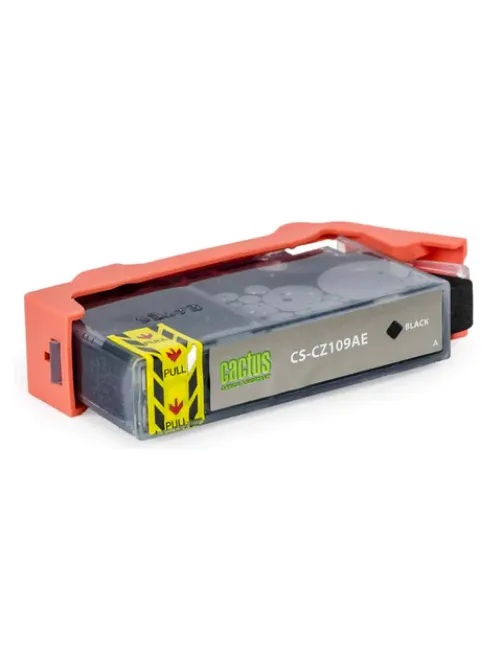 Картридж струйный CACTUS (CS-CZ109AE) для HP Deskjet I3525/5525/4515/4525, черный