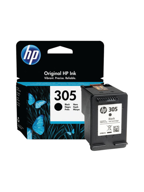Картридж струйный HP (3YM61AE) DJ 2320/2720/4120, №305, черный, оригинальный, ресурс 120 страниц