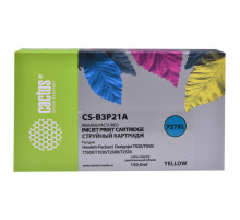 Картридж струйный CACTUS (CS-B3P21A) для HP DesignJet T920/T1500/T2530, желтый