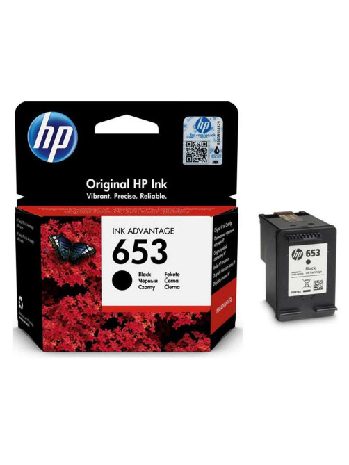 Картридж струйный HP (3YM75AE) DeskJet Plus Ink Advantage 6075/6475, №653, черный, 360 страниц, оригинальный