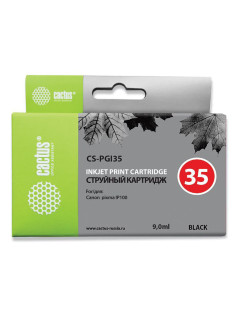 Картридж струйный CACTUS (CS-PGI35) для CANON PIXMA ip100, черный