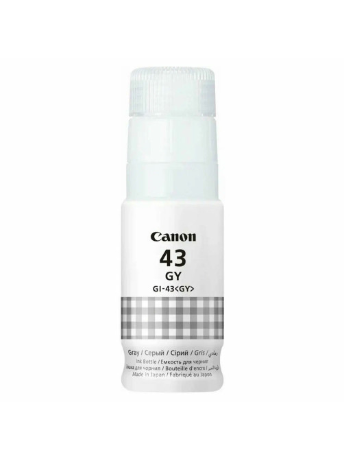 Чернила CANON (GI-43GY) для СНПЧ Pixma G540 / G640, серые, 8000 стр., оригинальные, 4707C001