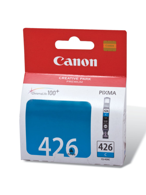 Картридж струйный CANON (CLI-426C) Pixma MG5140/MG5240/MG6140/MG8140, голубой, оригинальный, 446 стр, 4557B001