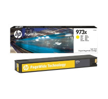 Картридж струйный HP (F6T83AE) PW Pro 477dw/452dw, №973X, желтый, увеличенный ресурс 7000 страниц, оригинальный