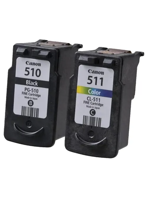 Картридж струйный CANON (PG-510/CL-511) PIXMA MP240/250/260/MX320, оригинальный КОМПЛЕКТ 2 цвета, 264 страницы, 2970B010