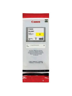 Картридж струйный CANON (PFI-320Y) для imagePROGRAF TM-200/205/300/305, желтый, 300 мл, оригинальный, 2893C001