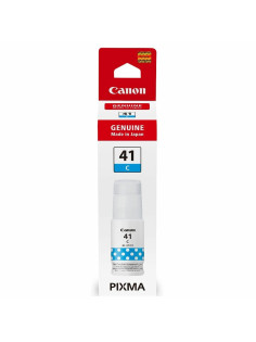 Чернила CANON (GI-41C) для G1400/G2400/G3400, голубые, 7700 стр., ОРИГИНАЛЬНЫЕ, 4543C001