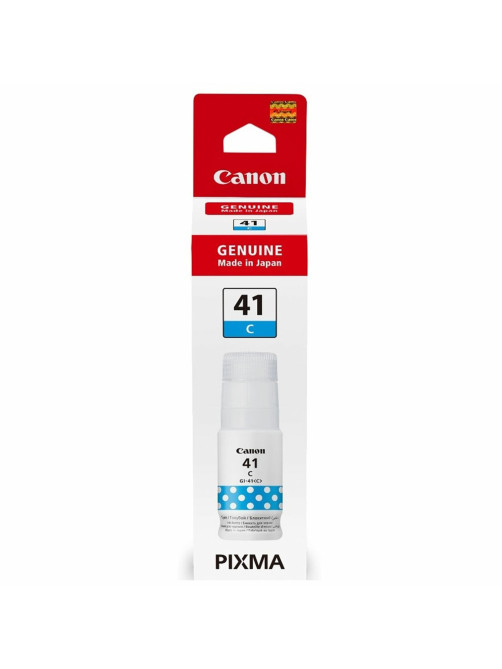 Чернила CANON (GI-41C) для G1400/G2400/G3400, голубые, 7700 стр., ОРИГИНАЛЬНЫЕ, 4543C001