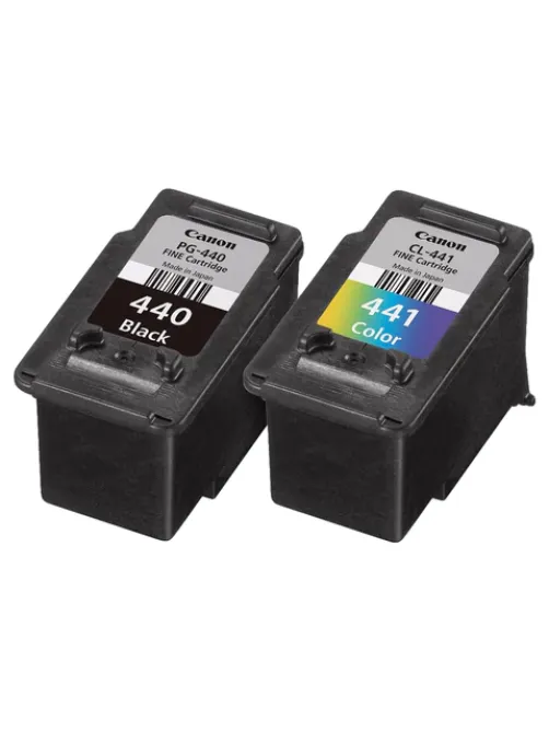 Картридж струйный CANON (PG-440/CL-441) PIXMA MG2140/MG3140, оригинальный КОМПЛЕКТ 2 цвета, 180 страниц, 5219B005