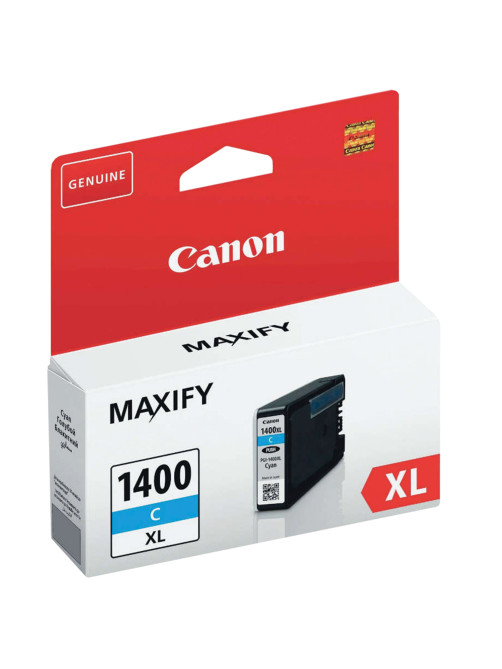 Картридж струйный CANON (PGI-1400XLС) МВ2040/МВ2340, голубой, оригинальный, ресурс 900 стр., 9202B001