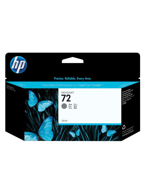 Картридж струйный для плоттера HP (C9374A) Designjet T610/795/1100 и др., №72, серый, 130 мл, оригинальный