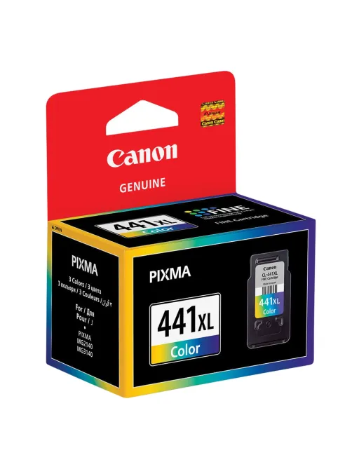 Картридж струйный CANON (CL-441XL) PIXMA MG2140/3140/3540/4240, цветной, оригинальный, ресурс 400 стр., увеличенная емкость, 5220B001