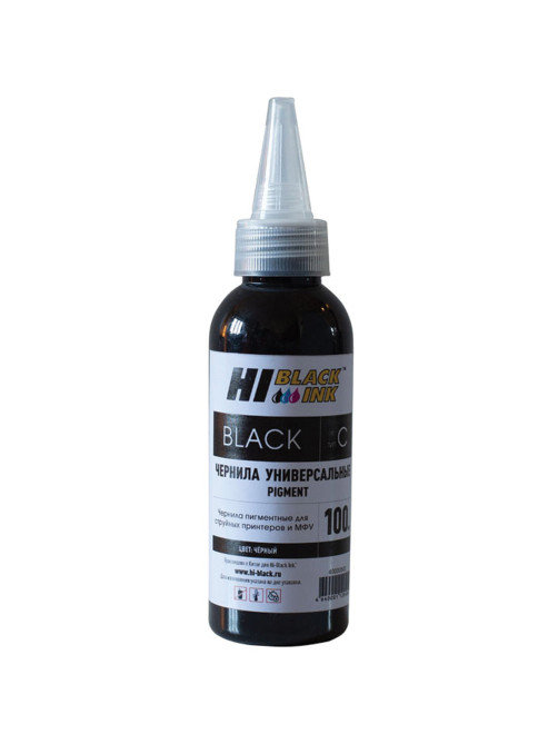 Чернила HI-BLACK для CANON (Тип C) универсальные, черные, 0,1 л, пигментные, 150701095U