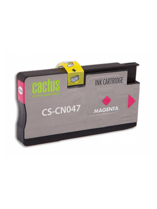 Картридж струйный CACTUS (CS-CN047) для HP OfficeJet 8100/ 8600, пурпурный