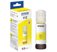 Чернила EPSON 112 (C13T06C44A) для СНПЧ EPSON L11160 /L15150 /L15160 /L6550/L6570, желтые, ОРИГИНАЛЬНЫЕ
