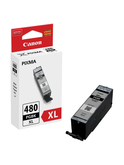 Картридж струйный CANON (PGI-480PGBK XL) для PIXMA TS704 / TS6140, пигмент черный, ресурс 400 страниц, оригинальный, 2023C001