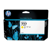 Картридж струйный для плоттера HP (B3P21A) Designjet T920/1500, №727, желтый, 130 мл, оригинальный