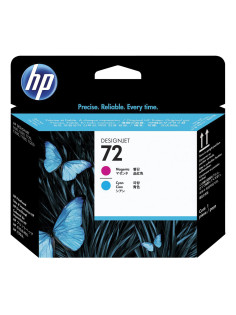 Головка печатающая для плоттера HP (C9383A) Designjet T610/795/1100 и др,. №72, пурпурная и голубая, оригинальная