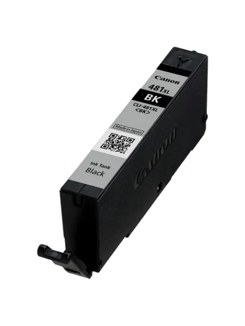 Картридж струйный CANON (CLI-481BK XL) для PIXMA TS704/TS6140, черный, ресурс 3998 страниц, оригинальный, 2047C001