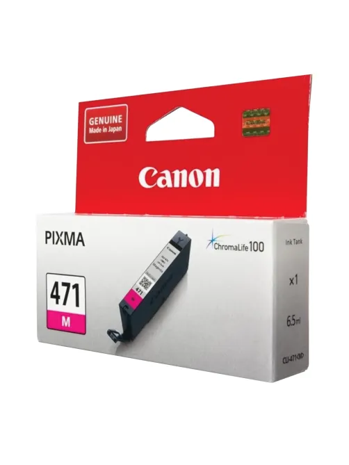Картридж струйный CANON (CLI-471М) PIXMA MG5740/MG6840/MG7740, пурпурный, оригинальный, ресурс 297 стр., 0402C001