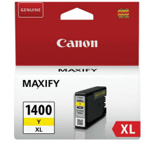 Картридж струйный CANON (PGI-1400XLY) МВ2040/МВ2340, желтый, оригинальный, ресурс 900 стр., 9204B001