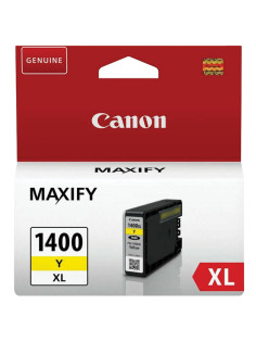 Картридж струйный CANON (PGI-1400XLY) МВ2040/МВ2340, желтый, оригинальный, ресурс 900 стр., 9204B001