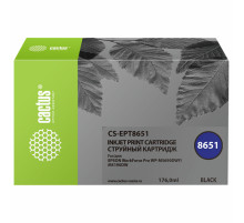 Картридж струйный CACTUS (CS-EPT8651) для Epson WF5190/5690, черный