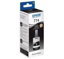 Чернила EPSON 774 (T7741) для СНПЧ Epson M100/M105/M200, черные, ОРИГИНАЛЬНЫЕ, C13T77414A