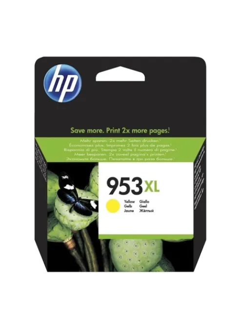 Картридж струйный HP (F6U18AE) Officejet Pro 8710/8210 №953XL, желтый, увеличенный ресурс 1600 стр., оригинальный