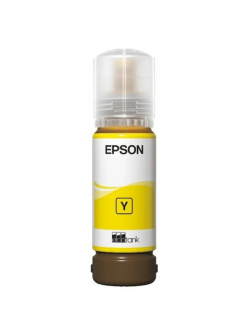 Чернила EPSON 108 (C13T09C44A) для СНПЧ EPSON L8050 /L8100 /L18050, желтые, ОРИГИНАЛЬНЫЕ
