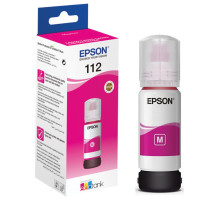Чернила EPSON 112 (C13T06C34A) для СНПЧ EPSON L11160 /L15150 /L15160 /L6550/L6570, пурпурные, ОРИГИНАЛЬНЫЕ