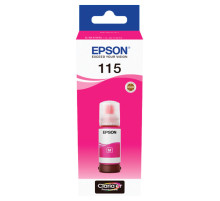 Чернила EPSON 115 (C13T07D34A) для СНПЧ L8160/L8180, пурпурные, объем 70 мл, ОРИГИНАЛЬНЫЕ
