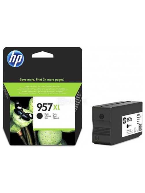 Картридж струйный HP (L0R40AE) Officejet Pro 8210/8720/8725/8730, № 957XL, черный, увеличенный ресурс 3000 стр., оригинальный