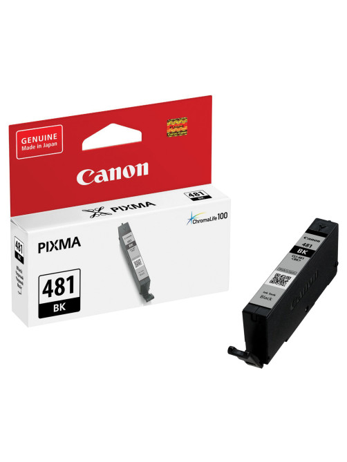 Картридж струйный CANON (CLI-481BK) для PIXMA TS704 / TS6140, черный, ресурс 1478 страниц, оригинальный, 2101C001