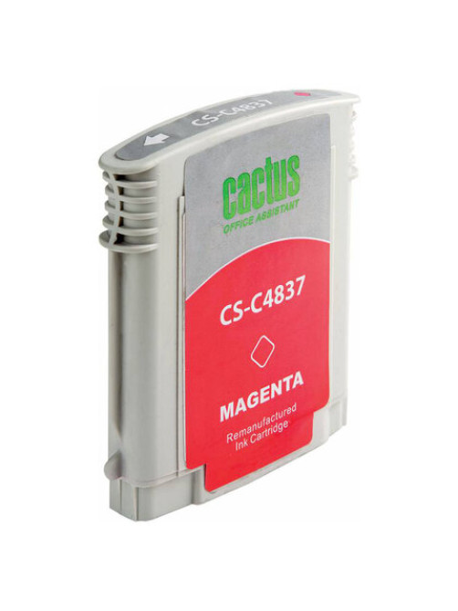 Картридж струйный CACTUS (CS-C4837) для HP DesignJet 70/100/110/120, пурпурный