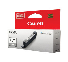 Картридж струйный CANON (CLI-471GY) PIXMA MG5740/MG6840/MG7740, серый, оригинальный, ресурс 780 стр., 0404C001