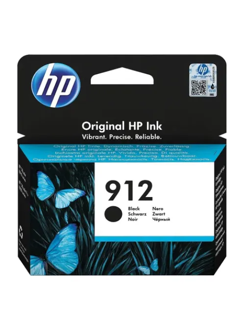 Картридж струйный HP (3YL80AE) для HP OfficeJet Pro 8023, №912 черный, ресурс 300 страниц, оригинальный