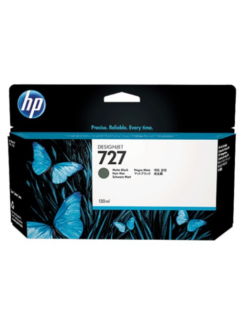 Картридж струйный для плоттера HP (B3P22A) Designjet T920/1500, №727, черный матовый, 130 мл, оригинальный