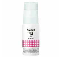 Чернила CANON (GI-43M) для СНПЧ Pixma G540 / G640, пурпурные, 8000 стр., оригинальные, 4680C001
