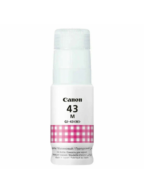 Чернила CANON (GI-43M) для СНПЧ Pixma G540 / G640, пурпурные, 8000 стр., оригинальные, 4680C001