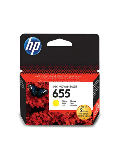Картридж струйный HP (CZ112AE) Deskjet Ink Advantage 3525/5525/4515/4525 №655, желтый, оригинальный