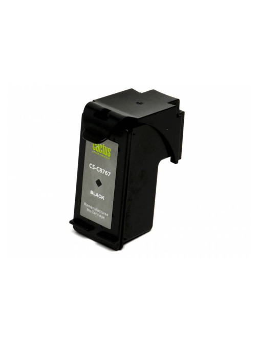 Картридж струйный CACTUS (CS-C8767) для HP Deskjet 6843/Officejet 7413, черный