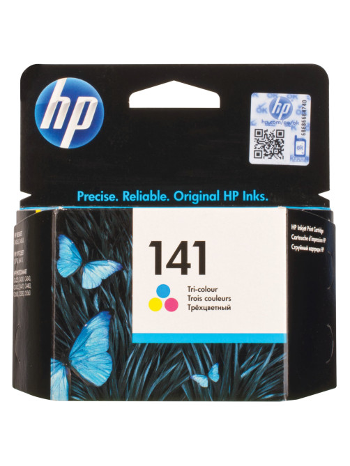 Картридж струйный HP (CB337HE) DJ C4283/C5283/D5363/Officejet J5783 и др, №141, цветной, оригинальный