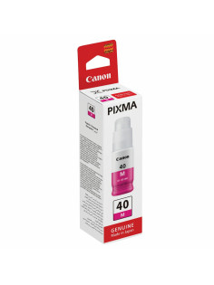 Чернила CANON (GI-40M) для СНПЧ Pixma G5040/G6040, пурпурные, ресурс 7700 страниц, оригинальные, 3401C001