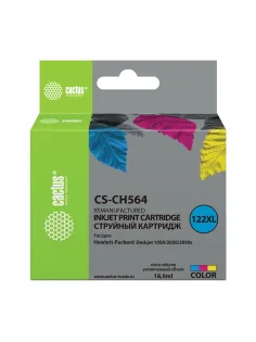 Картридж струйный CACTUS (CS-CH564) для HP Deskjet 1050/2050/2050S, цветной