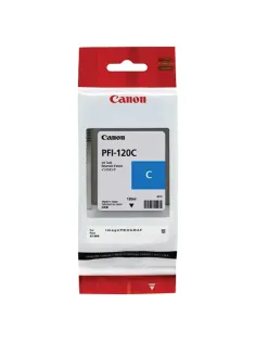 Картридж струйный CANON (PFI-120C) для imagePROGRAF TM-200/205/300/305, голубой 130 мл, оригинальный, 2886C001