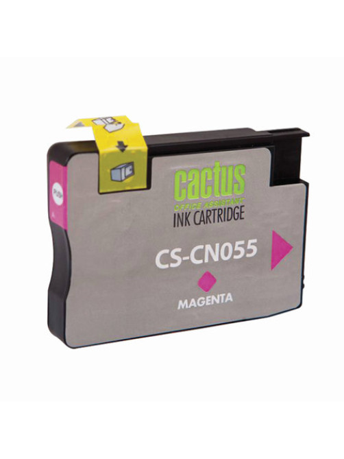 Картридж струйный CACTUS (CS-CN055) для HP OfficeJet 6100/6600/6700, пурпурный