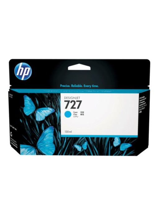 Картридж струйный для плоттера HP (B3P19A) Designjet T920/1500, №727, голубой, 130 мл, оригинальный