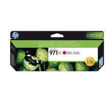 Картридж струйный HP (CN627AE) OfficeJet Pro X576/476/451/551, №971XL, пурпурный, оригинальный, ресурс 6600 страниц